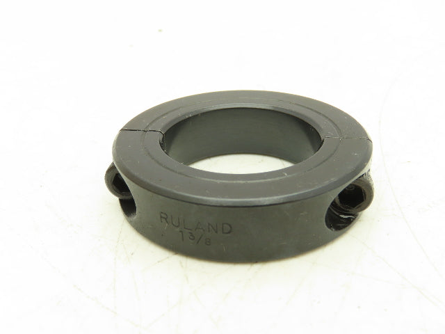 Ruland 2C-137 Two Piece Shaft Clamping Collar Black Oxide 1-3/8 Lot of 18