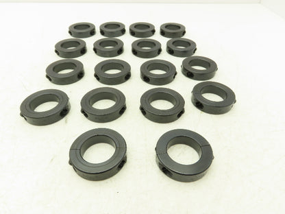 Ruland 2C-137 Two Piece Shaft Clamping Collar Black Oxide 1-3/8 Lot of 18