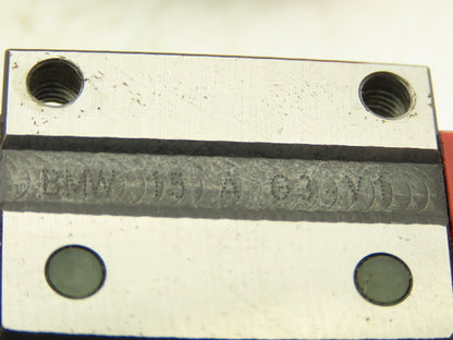 Schneeberger Linear Guide Bearing 2-Block Rail 15mm W 280mm Length Lot of 2