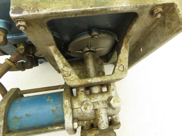 Jamesbury C0110 0E 1" SS Ball Valve w/Pneumatic Actuator & Positioner 60/150 PSI