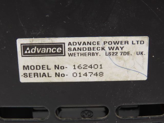 Farnell 162401 Advance Power Supply 120/240 Output 24VDC