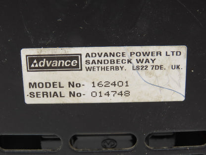 Farnell 162401 Advance Power Supply 120/240 Output 24VDC