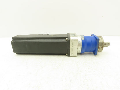 Elau SM 07060010P045S1B0 AC Servo Motor 6000rpm 400V w/10:1 Gearbox 16mm Shaft