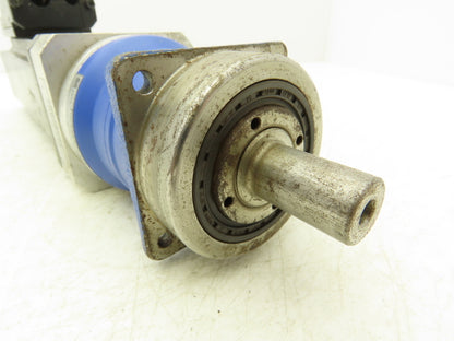 Elau SM 07060010P045S1B0 AC Servo Motor 6000rpm 400V w/10:1 Gearbox 16mm Shaft