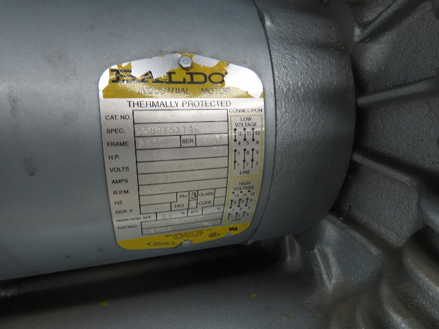 Regenair Airflow Regenerative Blower Pulser Vacuum Dust Collector 215CFM