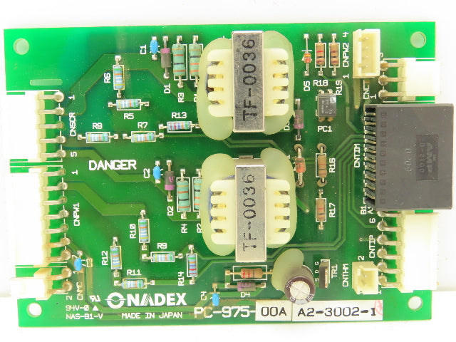 Nadex PC-975-00A A2-3002-1 Printed Circuit Board Control Interface PCB Card