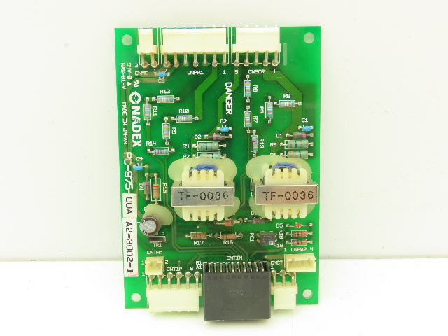 Nadex PC-975-00A A2-3002-1 Printed Circuit Board Control Interface PCB Card