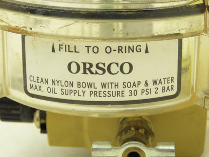 Orsco ORPA64045 Single Point Air Tool Lubricator 150PSI 125°F 1/2" NPT Inlet