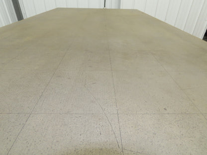 Vintage Precision Steel Welding Layout Table 70x34" Cast Iron 1-3/8" Thick Top