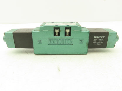 Numatics I24SS515K Pneumatic Dual Solenoid Valve 4/2 Way 150 PSI 120VAC