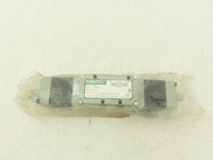 Numatics I34SS500K000030 Pneumatic Dual Solenoid Valve 3/4 Way 150 PSI 120VAC