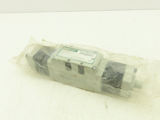Numatics I34SS500K000030 Pneumatic Dual Solenoid Valve 3/4 Way 150 PSI 120VAC