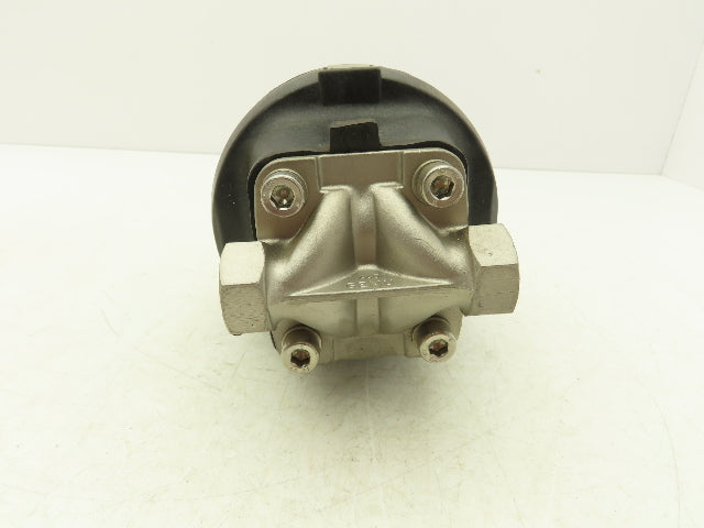 GEMU 695/15/D 13714-1 Pneumatic Operated Diaphragm Valve 1/2" NPT Pilot 1/8" NPT