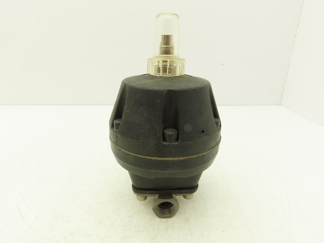 GEMU 695/15/D 13714-1 Pneumatic Operated Diaphragm Valve 1/2" NPT Pilot 1/8" NPT
