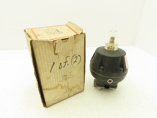 GEMU 695/15/D 13714-1 Pneumatic Operated Diaphragm Valve 1/2" NPT Pilot 1/8" NPT