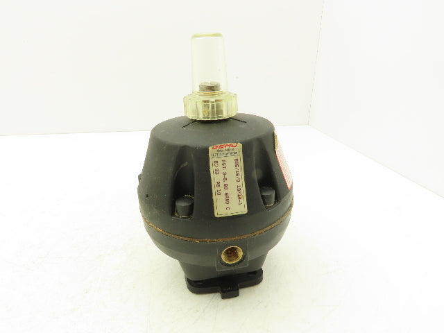 GEMU 695/15D/13714-1 Pneumatic Operated Diaphragm Valve Pilot 1/4" NPT