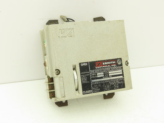 Zenith Controls MVP Remote Control Contactor 2 Pole 75 Amp 240V Coil 600V Load