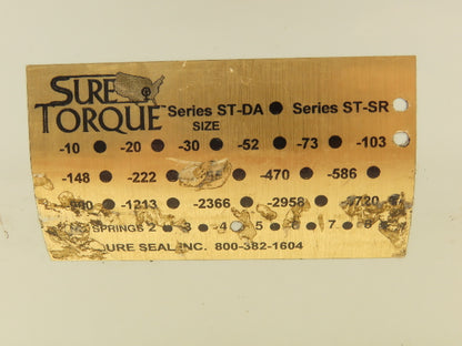 Watchman FMYB-5120 Valve Position Transmitter W/Sure Torque Pneumatic Actuator