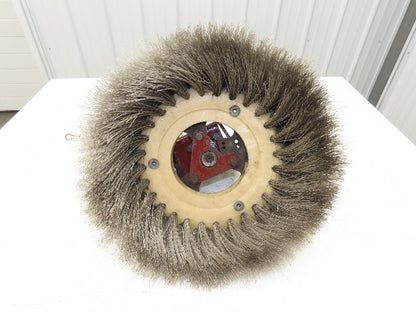 PowerBoss SW/62U Industrial Sweeper Broom Head Brush With Mount Bracket & Motor