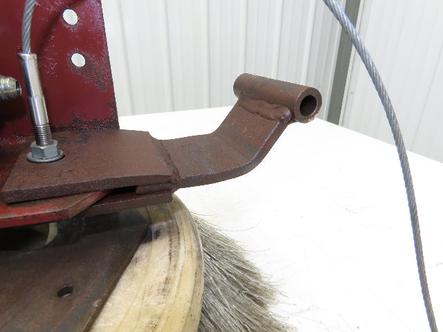 PowerBoss SW/62U Industrial Sweeper Broom Head Brush With Mount Bracket & Motor