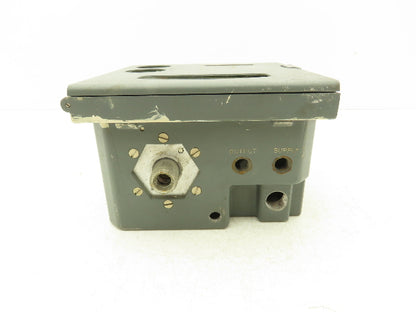 Bristol OG2G624C Pressure Controller 0-10 Water Colum Scale AC-70 Type-Reverse