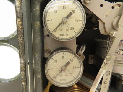 Bristol OG2G624C Pressure Controller 0-10 Water Colum Scale AC-70 Type-Reverse