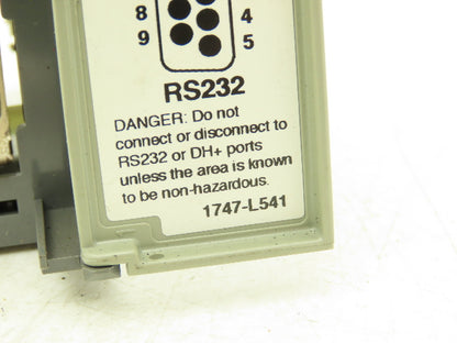 Allen Bradley 1747-L541 Processor Unit CPU SLC 500 Ser C 1747-OS401 Rev 07