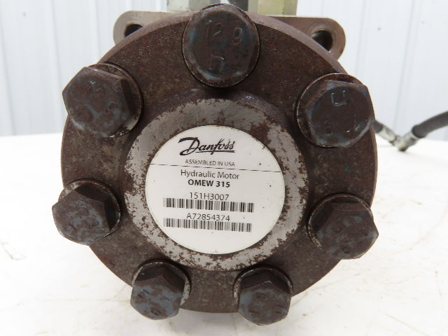 PowerBoss SW/62U Danfoss Hydraulic Drive Motor & Wheel Hub Industrial Sweeper