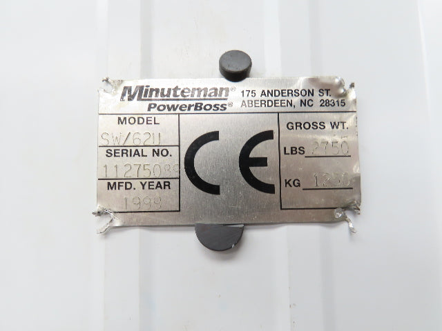 PowerBoss SW/62U Danfoss Hydraulic Drive Motor & Wheel Hub Industrial Sweeper