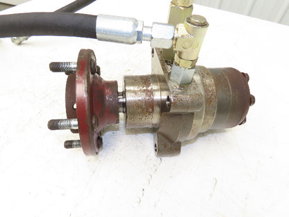 PowerBoss SW/62U Danfoss Hydraulic Drive Motor & Wheel Hub Industrial Sweeper
