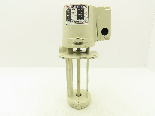 Flair MC Series Vertical Immersion Coolant Pump 1/8Hp 460V 3PH 1/2"NPT
