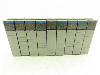 Allen Bradley 1746-IV16 SLC 500 Input Module Series C 10-30VDC Lot of 9