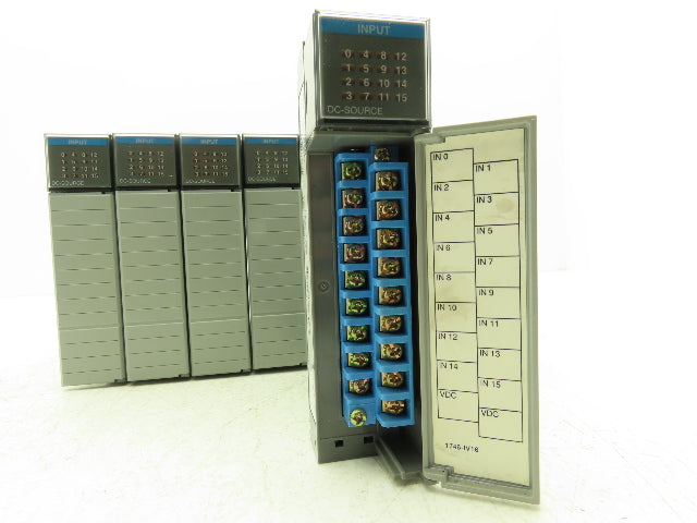 Allen Bradley 1746-IV16 SLC 500 Input Module Series C 10-30VDC Lot of 9