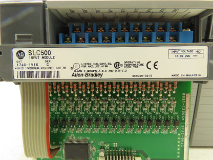 Allen Bradley 1746-IV16 SLC 500 Input Module Series C 10-30VDC Lot of 9