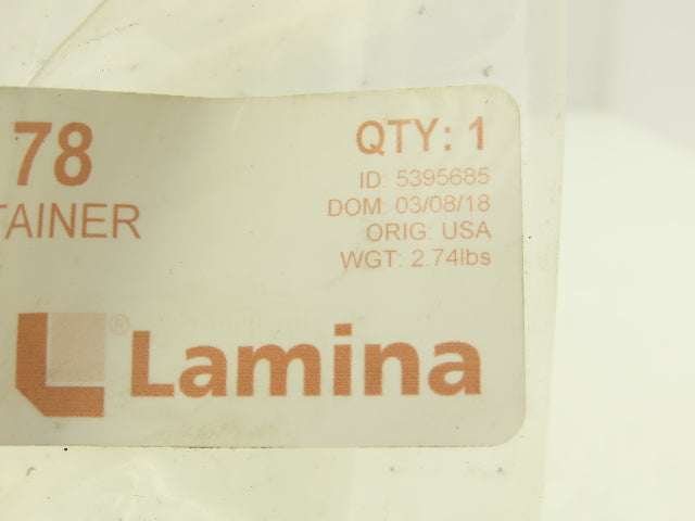 Lamina ARM080178 Aluminum Ball Cage Bearing Retainer Bushing 80mm ID 178mm L