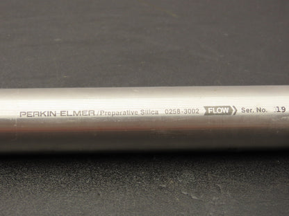 Perkin Elmer 0258-3002 Chromatography Column 30cm Long x 34.6mm Dia Stainless