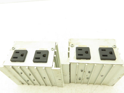 Orientech ED15 Dual Vibratory Feeder Bowl Inline Control Lot of 2