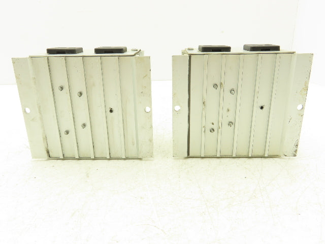 Orientech ED15 Dual Vibratory Feeder Bowl Inline Control Lot of 2