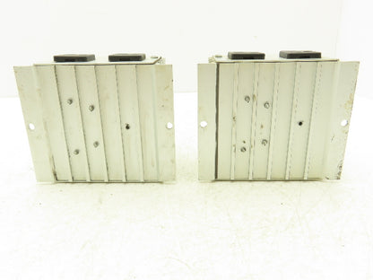 Orientech ED15 Dual Vibratory Feeder Bowl Inline Control Lot of 2