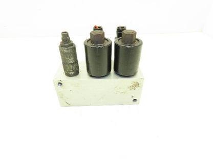 PowerBoss Minuteman SW/62U Hydraulic Solenoid Valve & Manifold Eaton 6130262001