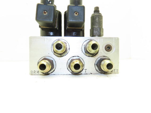 PowerBoss Minuteman SW/62U Hydraulic Solenoid Valve & Manifold Eaton 6130262001