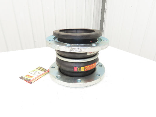 Proco 242-C  8"x 10"L Rubber Expansion Joint Type NN #150 Flanged Double-Sphere
