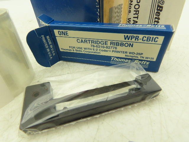 Thomas & Betts WPR-125D E-Z Coder Cartridge Kit Lot Of 3