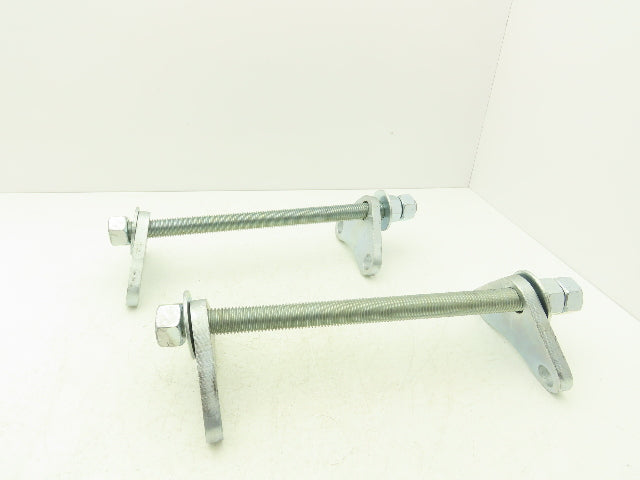 Control Rods for 8" Rubber Expansion Joints 150# Flange w/Gusset Plates Set of 2