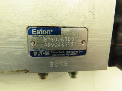 PowerBoss Minuteman SW/62U Hydraulic Solenoid Valve & Manifold Eaton 6130263001