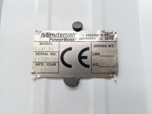 PowerBoss Minuteman SW/62U Hydraulic Solenoid Valve & Manifold Eaton 6130263001