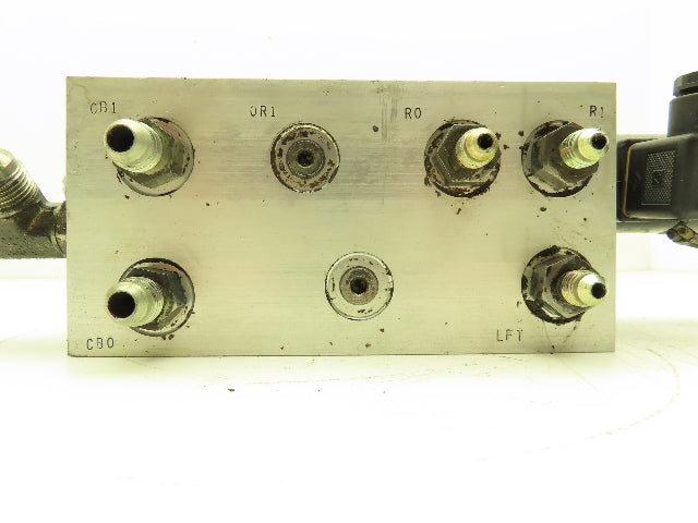 PowerBoss Minuteman SW/62U Hydraulic Solenoid Valve & Manifold Eaton 6130263001