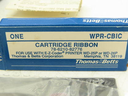 Thomas & Betts WPR-125D E-Z Coder Cartridge Kit Lot Of 3 (See In Description)