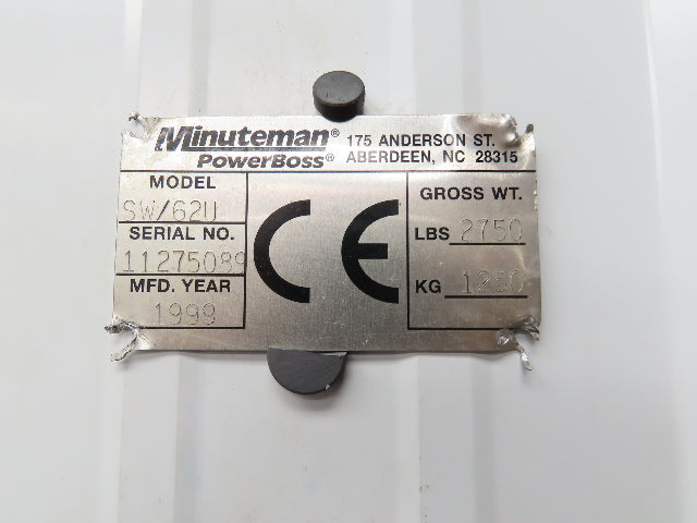 PowerBoss Minuteman SW/62U Hydraulic Pump Motor Eaton 26005 RAE B990319LL