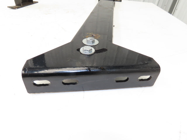 Single Conveyor Leg Stationary Floor Support 34"-39-1/2"Adj H Black  Lot of 2